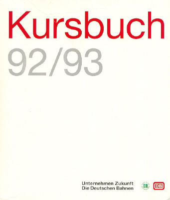 Kursbuch 1992